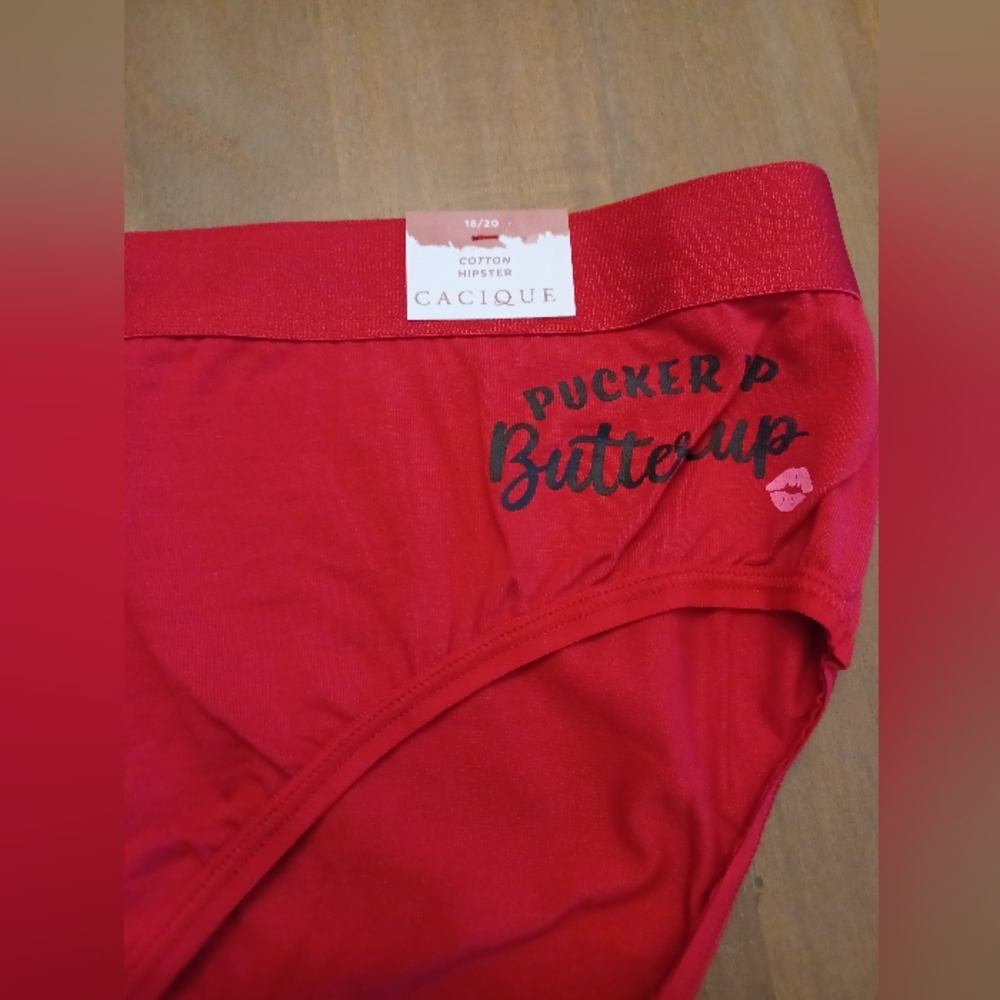 Red Cacique panties